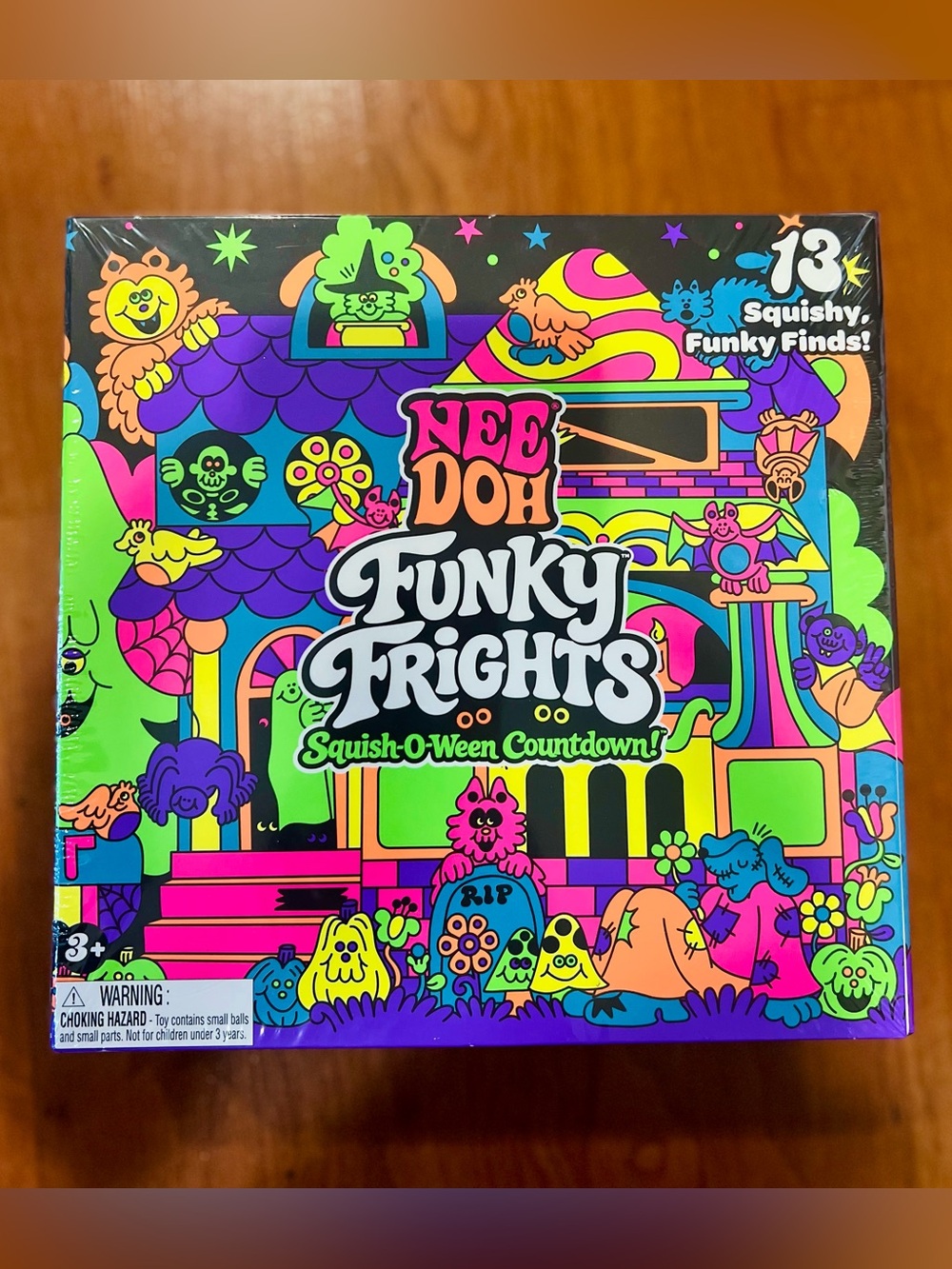 NEEDOH Funky Frights Squish Kids Toy - AUTHENTIC Limited Halloween Edition